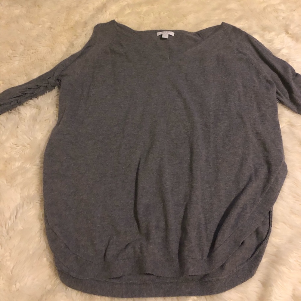 Grey long sleeve shirt